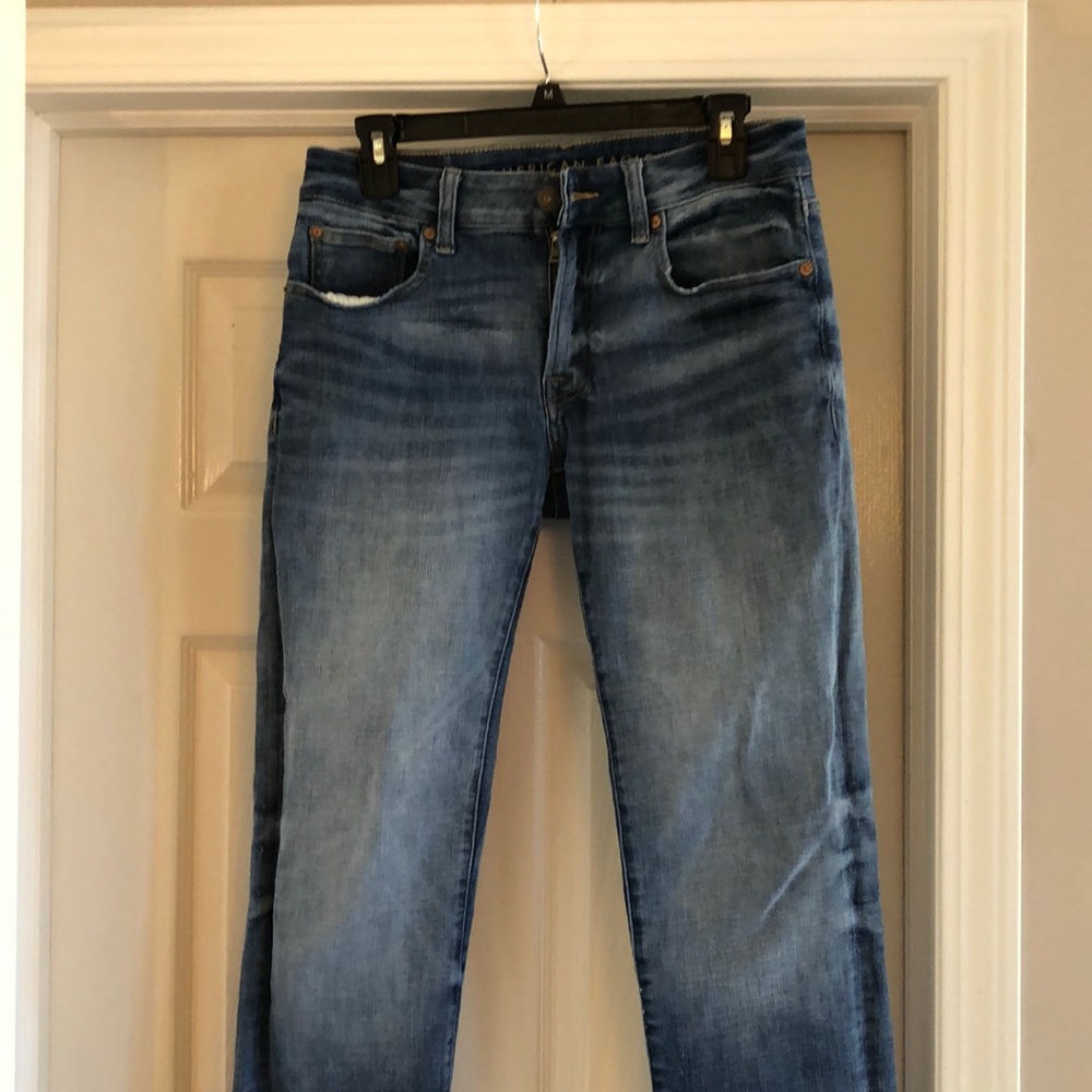 American Eagle slim-fit. Next  level flex jeans